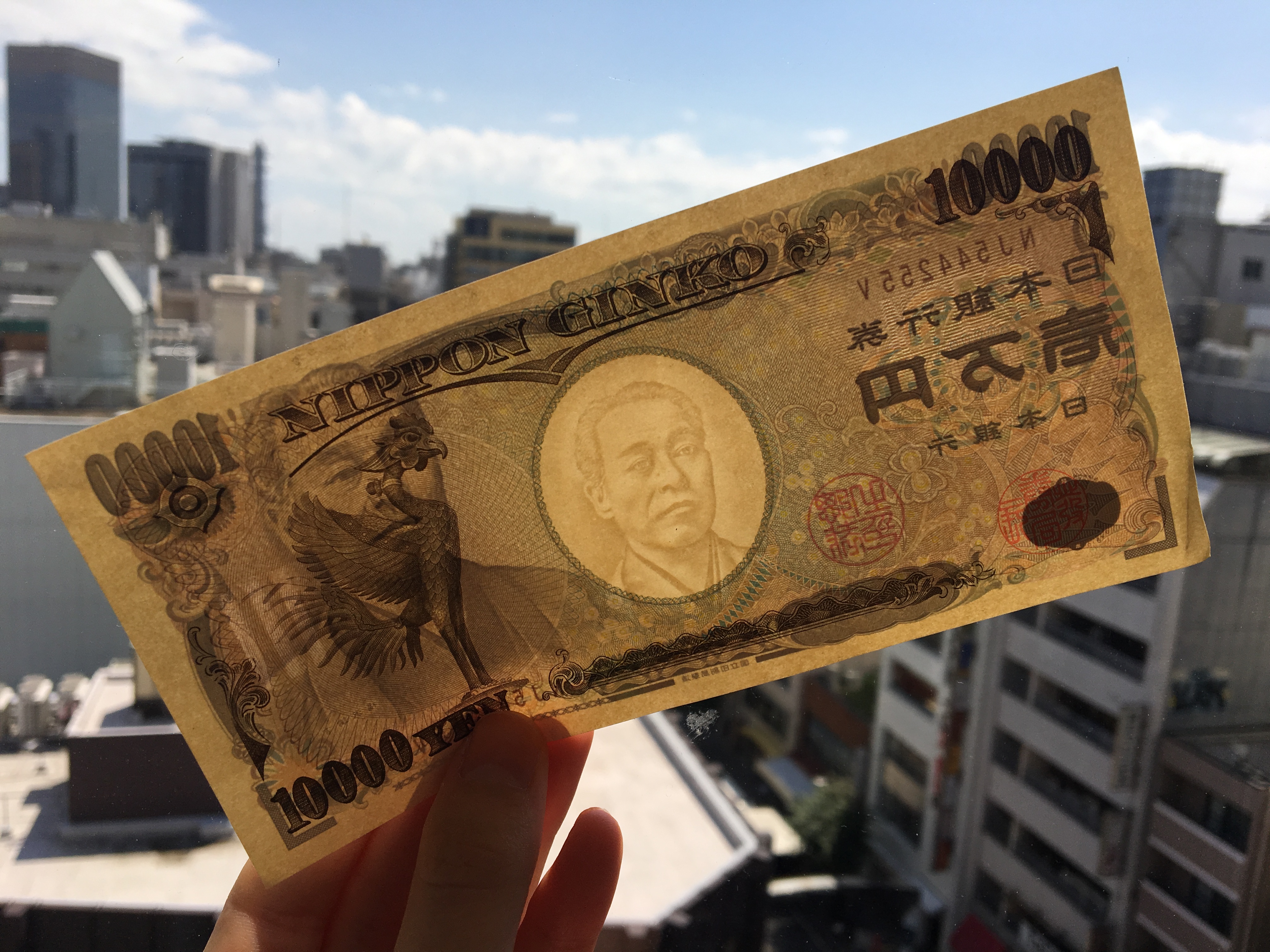 travel money yen