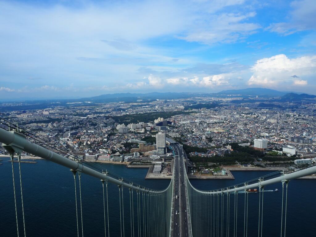 View From Akashi Bridge