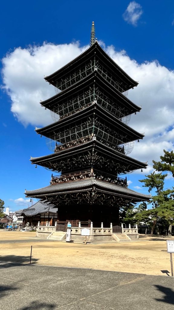 Zentsuji five story pagoda